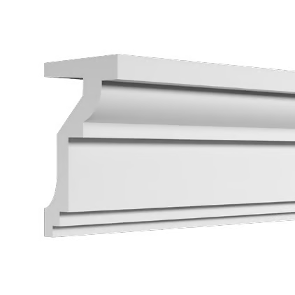 Corniche extérieure de façade en polyuréthane — 200 × 200 × 300 mm (réf. ARK-COR159)