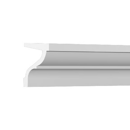 Corniche extérieure de façade en polyuréthane — 200 × 165 × 201 mm (réf. ARK-COR149)