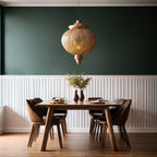 Moulure de finition pour boiserie anglaise — profil 3, 11,5 × 20 mm, 2 m – exemple de rendu en intérieur
