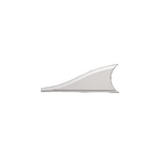 Contour de porte décoratif en polyuréthane (réf. ARK-CTR002)