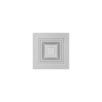 Contour de porte décoratif en polyuréthane (réf. ARK-CTR007)