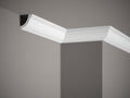 Corniche de plafond décorative en polyuréthane — 200 × 55 × 45 mm (réf. ARK-COR285)