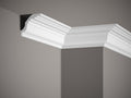 Corniche de plafond décorative en polyuréthane — 200 × 80 × 80 mm (réf. ARK-COR296)