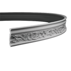 Corniche flexible en polyuréthane — 200 × 61 × 84 mm (réf. ARK-COR085)