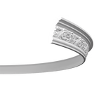 Corniche flexible en polyuréthane — 200 × 57 × 86 mm (réf. ARK-COR087)