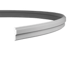 Corniche flexible en polyuréthane — 200 × 76 × 21 mm (réf. ARK-COR091)