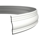 Corniche flexible en polyuréthane — 200 × 120 × 117 mm (réf. ARK-COR105)