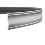 Corniche flexible en polyuréthane — 200 × 135 × 60 mm (réf. ARK-COR107)