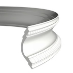 Corniche flexible en polyuréthane — 200 × 123 × 130 mm (réf. ARK-COR113)
