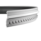 Corniche flexible en polyuréthane — 200 × 113 × 116 mm (réf. ARK-COR114)