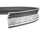 Corniche flexible en polyuréthane — 200 × 66 × 145 mm (réf. ARK-COR121)