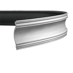 Corniche flexible en polyuréthane — 200 × 105 × 156 mm (réf. ARK-COR124)