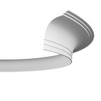 Corniche flexible en polyuréthane — 200 × 165 × 226 mm (réf. ARK-COR132)