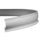 Corniche lumineuse souple pour éclairage LED — 198 × 102 × 101 mm (réf. ARK-COR140)