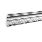 Corniche de plafond décorative en polyuréthane — 200 × 55 × 77 mm (réf. ARK-COR271)