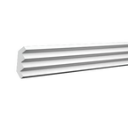 Corniche de plafond décorative en polyuréthane — 200 × 57 × 58 mm (réf. ARK-COR279)