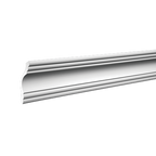 Corniche de plafond décorative en polyuréthane — 200 × 75 × 75 mm (réf. ARK-COR280)