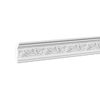 Corniche de plafond décorative en polyuréthane — 200 × 57 × 86 mm (réf. ARK-COR300)