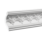 Corniche de plafond décorative en polyuréthane — 200 × 84 × 96 mm (réf. ARK-COR305)