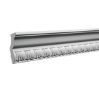 Corniche de plafond décorative en polyuréthane — 200 × 38 × 76 mm (réf. ARK-COR308)