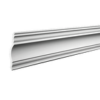 Corniche de plafond décorative en polyuréthane — 200 × 120 × 117 mm (réf. ARK-COR319)
