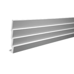Corniche de plafond décorative en polyuréthane — 200 × 196 × 45 mm (réf. ARK-COR338)