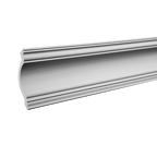Corniche de plafond décorative en polyuréthane — 200 × 105 × 156 mm (réf. ARK-COR340)