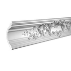Corniche de plafond décorative en polyuréthane — 200 × 120 × 119 mm (réf. ARK-COR346)
