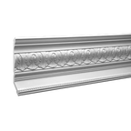 Corniche de plafond décorative en polyuréthane — 200 × 130 × 170 mm (réf. ARK-COR349)