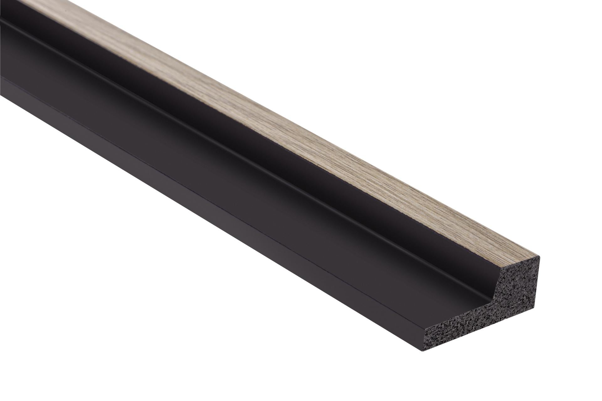 Élément de finition droit Slim — chêne gris 2400 mm (réf. ARK-PAN011)