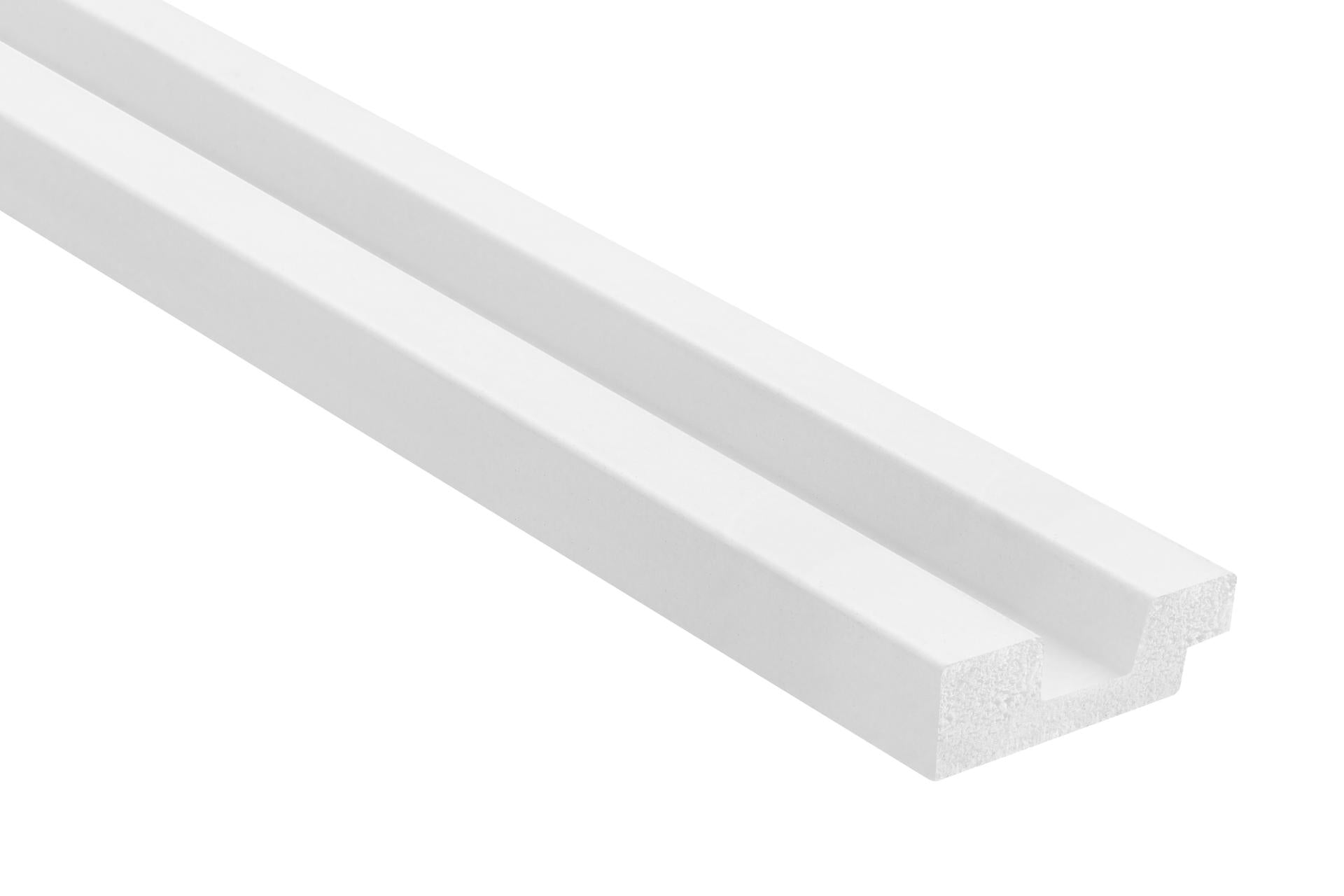 Élément de finition gauche Slim — blanc 2700 mm (réf. ARK-PAN026)