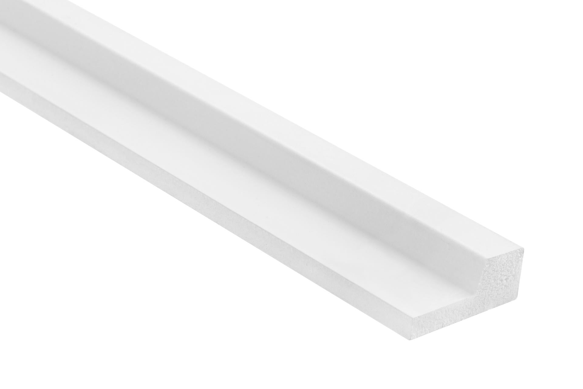 Élément de finition droit Slim — blanc 2700 mm (réf. ARK-PAN025)