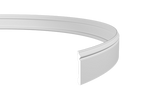 Plinthe décorative en polyuréthane flexible — hauteur 121 mm (réf. ARK-PLI054)