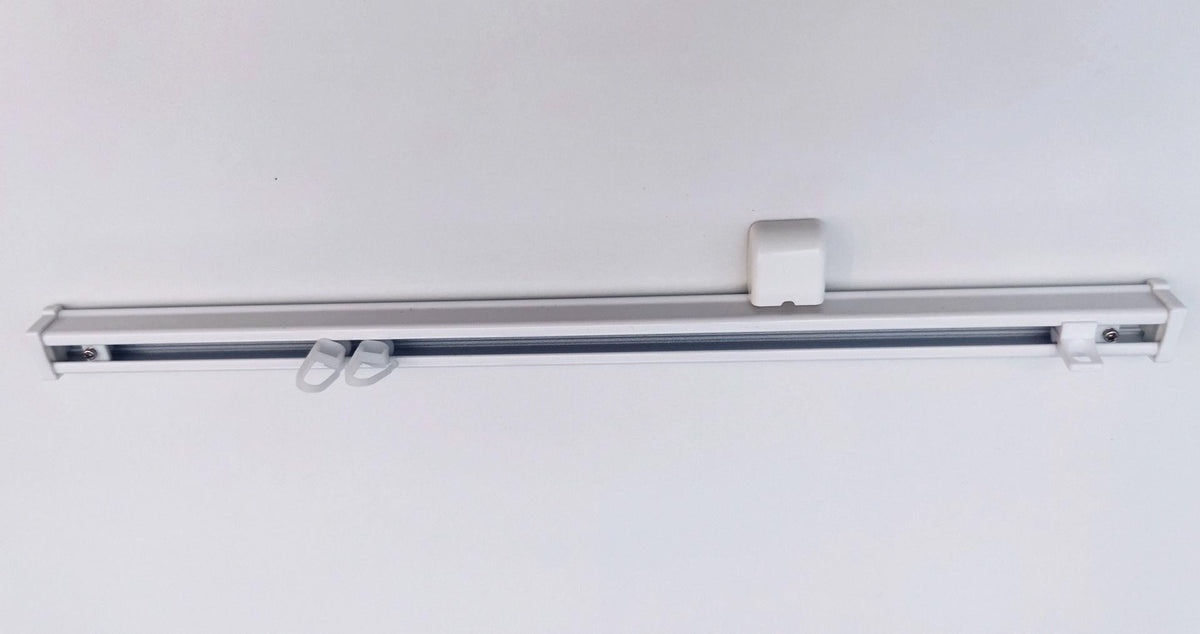 Kit rail à rideaux plafond double 100 cm ARKOS