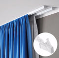 Kit rail à rideaux plafond double 150 cm ARKOS