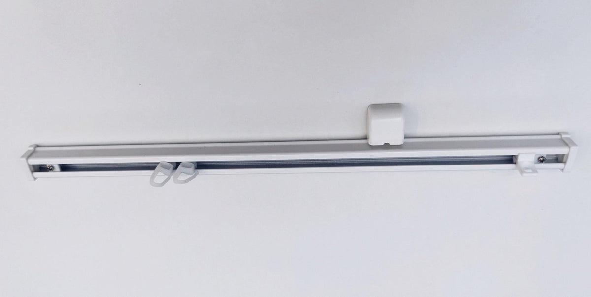 Kit rail à rideaux plafond double 200 cm ARKOS