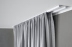 Kit rail à rideaux plafond double 200 cm ARKOS