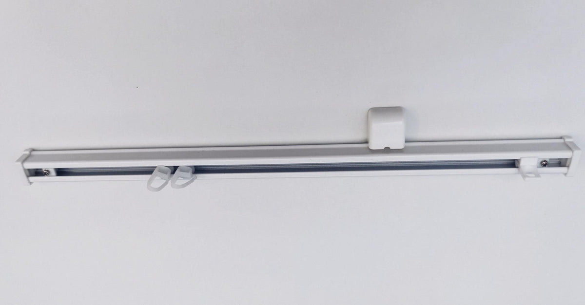 Kit rail à rideaux plafond double 200 cm ARKOS