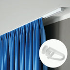 Kit rail à rideaux plafond simple 100 cm ARKOS