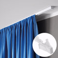 Kit rail à rideaux plafond simple 100 cm ARKOS