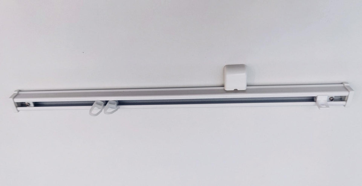 Kit rail à rideaux plafond simple 100 cm ARKOS