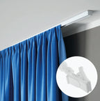 Kit rail à rideaux plafond simple 150 cm ARKOS