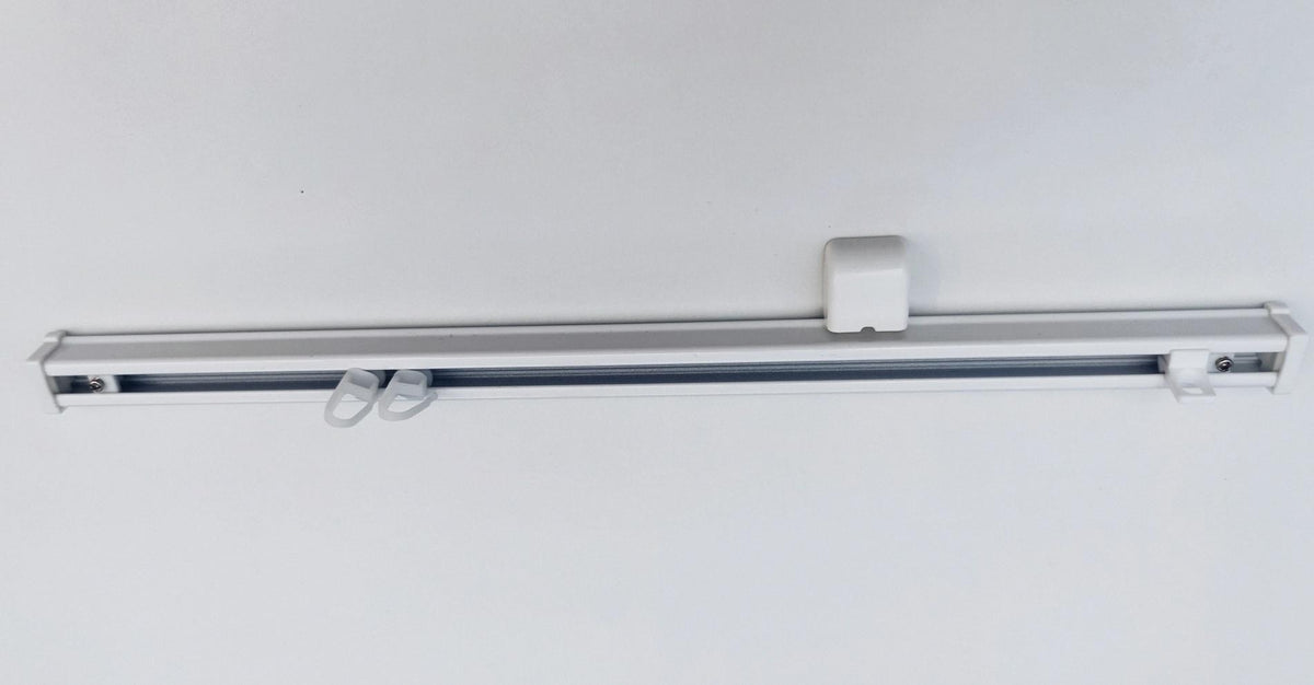 Kit rail à rideaux plafond simple 150 cm ARKOS