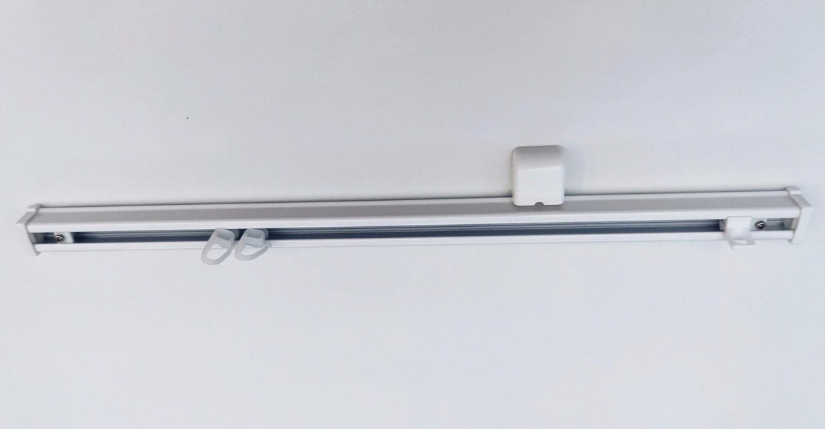 Kit rail à rideaux plafond simple 200 cm ARKOS