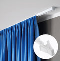 Kit rail à rideaux plafond simple 200 cm ARKOS