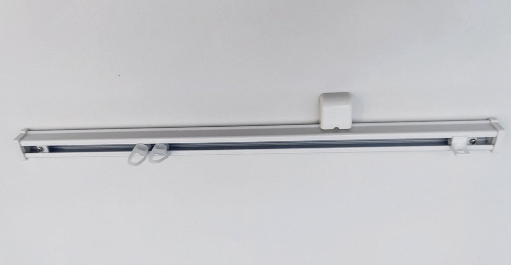 Kit rail à rideaux plafond simple 200 cm ARKOS
