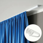 Kit rail à rideaux plafond simple 250 cm ARKOS