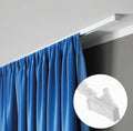 Kit rail à rideaux plafond simple 250 cm ARKOS