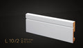 Plinthe décorative en MDF haute densité — hauteur 100 mm (réf. ARK-PLI068)
