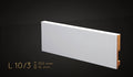 Plinthe décorative en MDF haute densité — hauteur 100 mm (réf. ARK-PLI066)